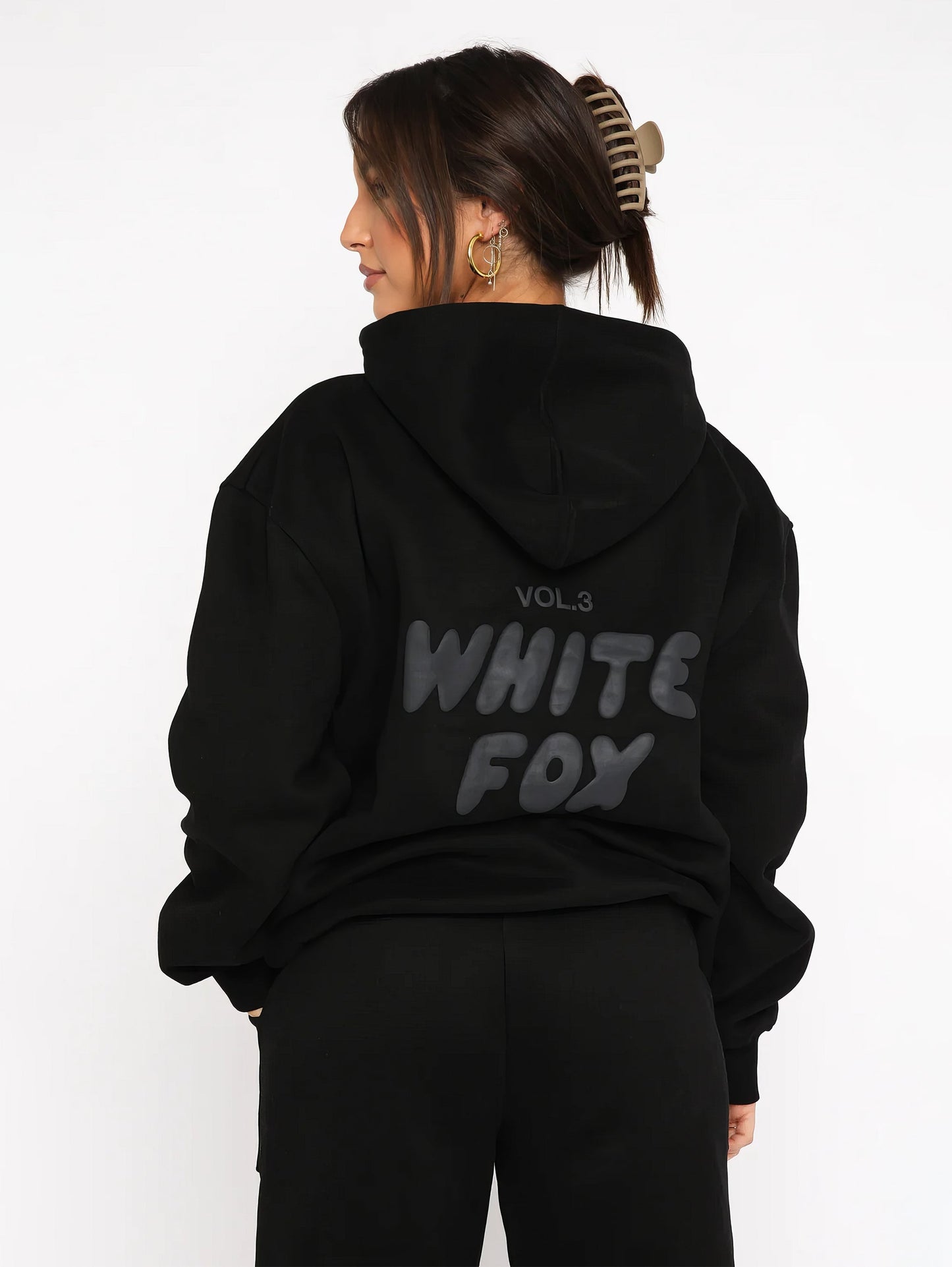 Ensemble Lounge de Luxe – Édition White Fox Élégante et Confortable
