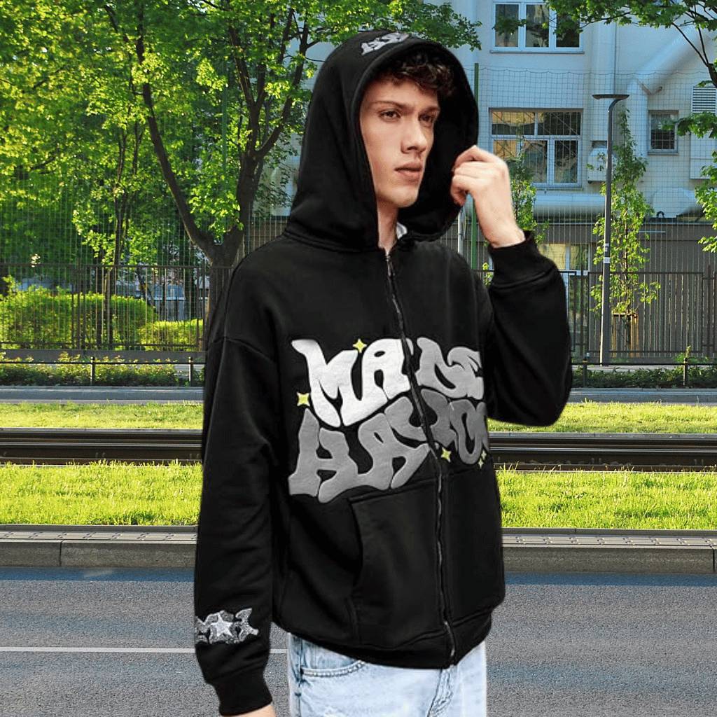 Sweat à Capuche Graffiti – Hoodie Streetwear Unisexe avec Imprimé Moderne