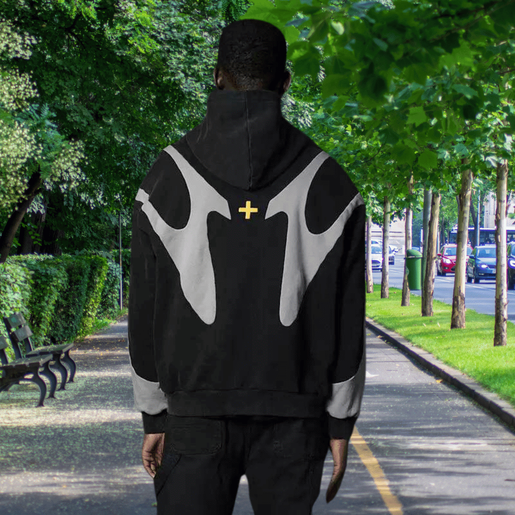 Sweat à Capuche Design Abstrait – Hoodie Unisexe Polyvalent, Stylé et Confortable