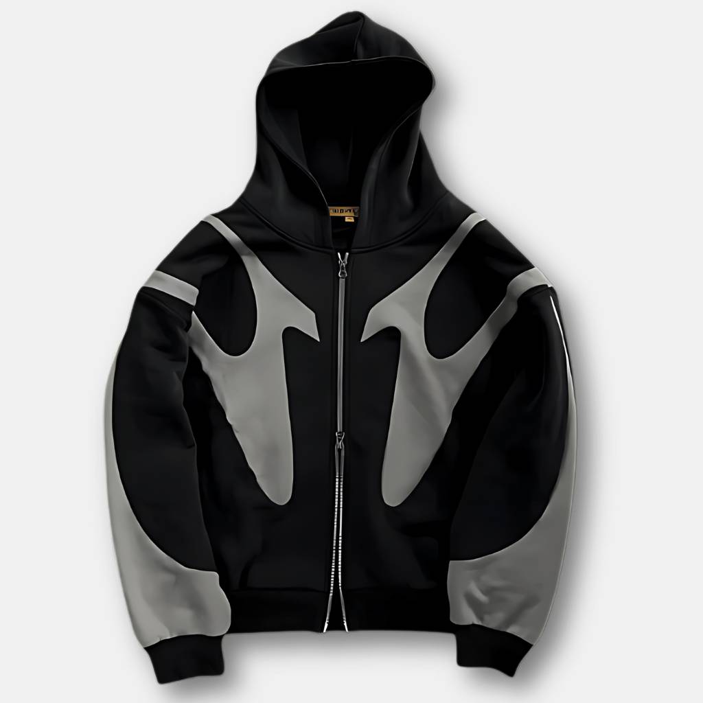 Sweat à Capuche Design Abstrait – Hoodie Unisexe Polyvalent, Stylé et Confortable