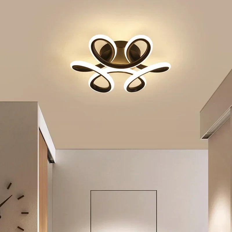 Plafonnier LED aluminium moderne