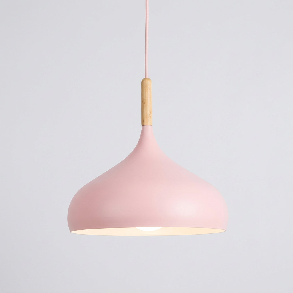 Suspension luminaire aluminium vert