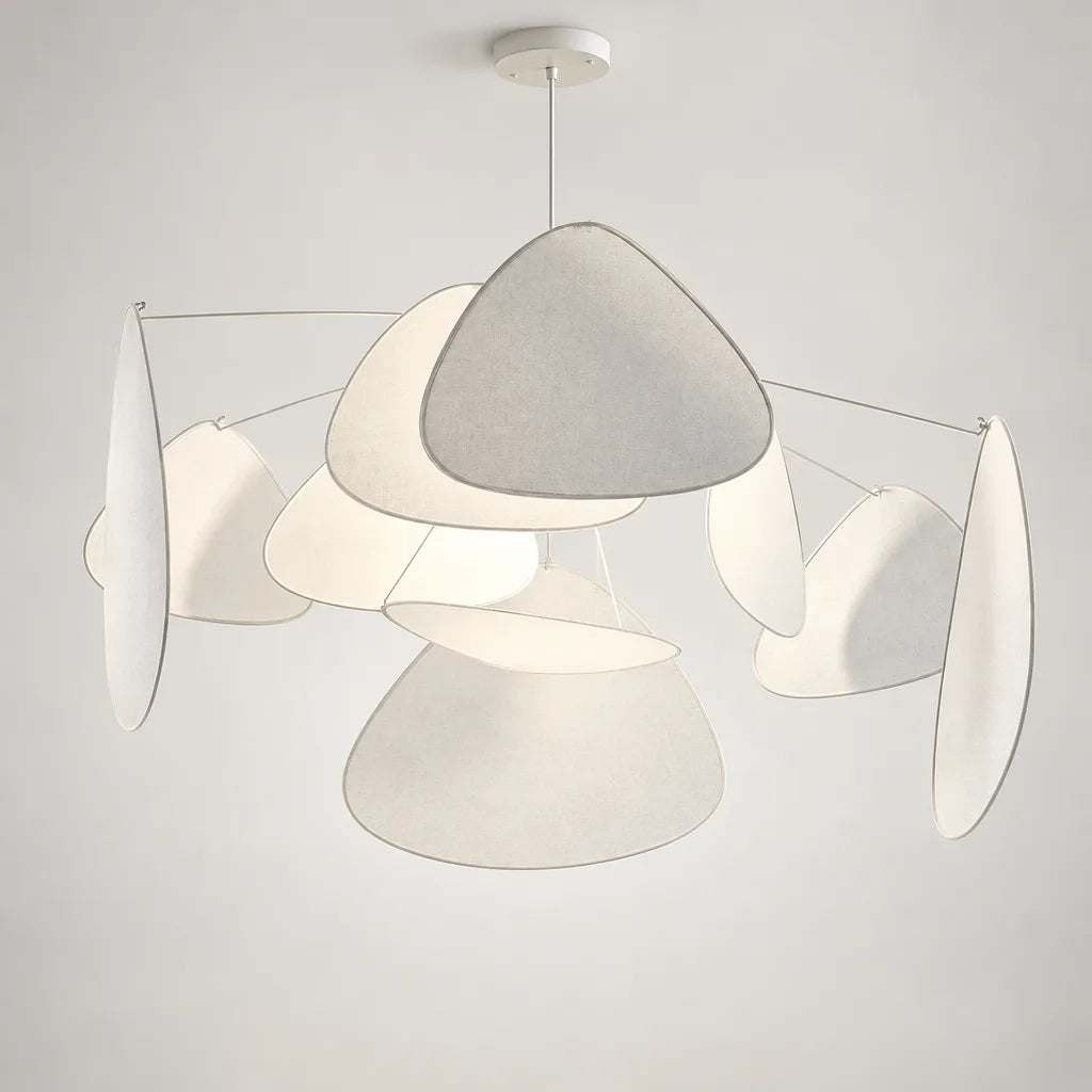 Suspension luminaire textile diamètre