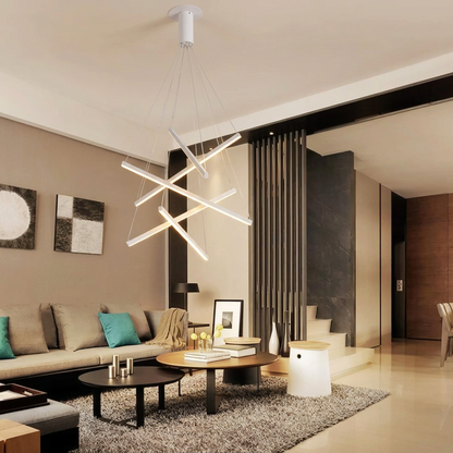 Suspension luminaire aluminium LED