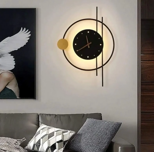 Applique murale fer noir