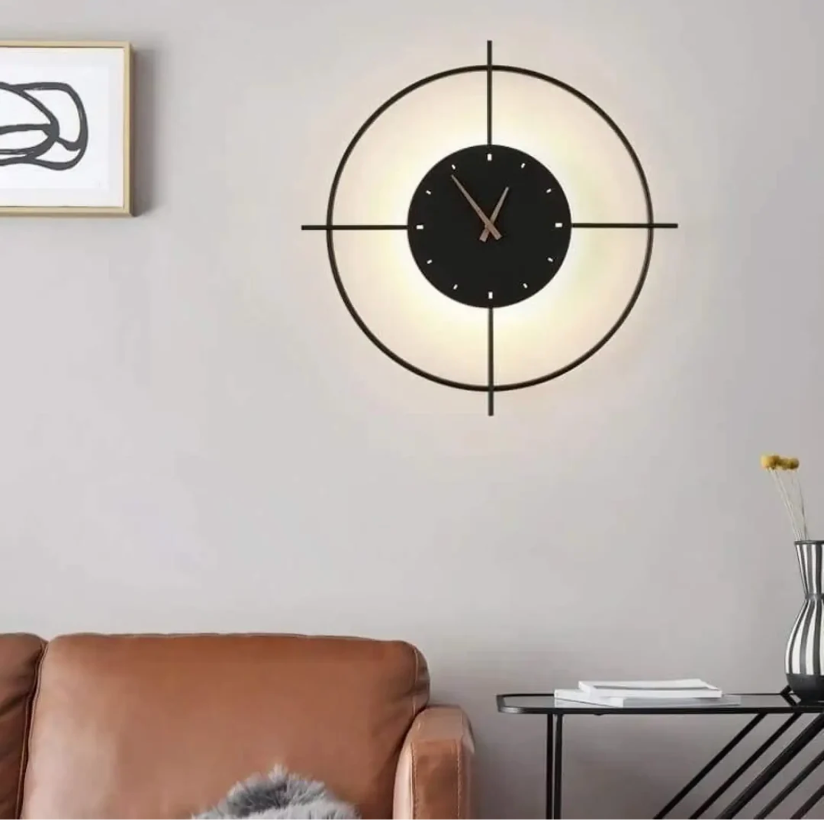 Applique murale fer noir