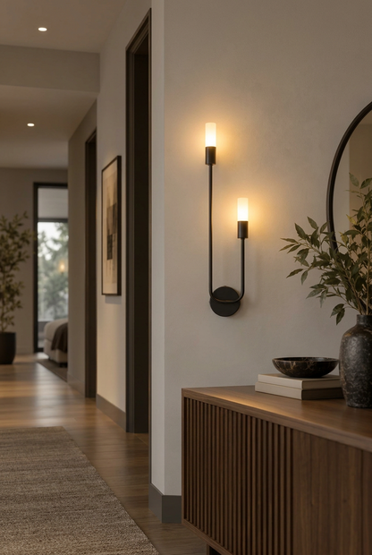 Applique murale LED cuivre