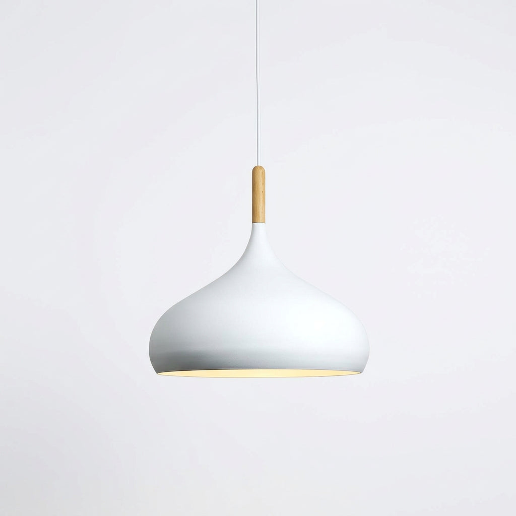 Suspension luminaire aluminium vert
