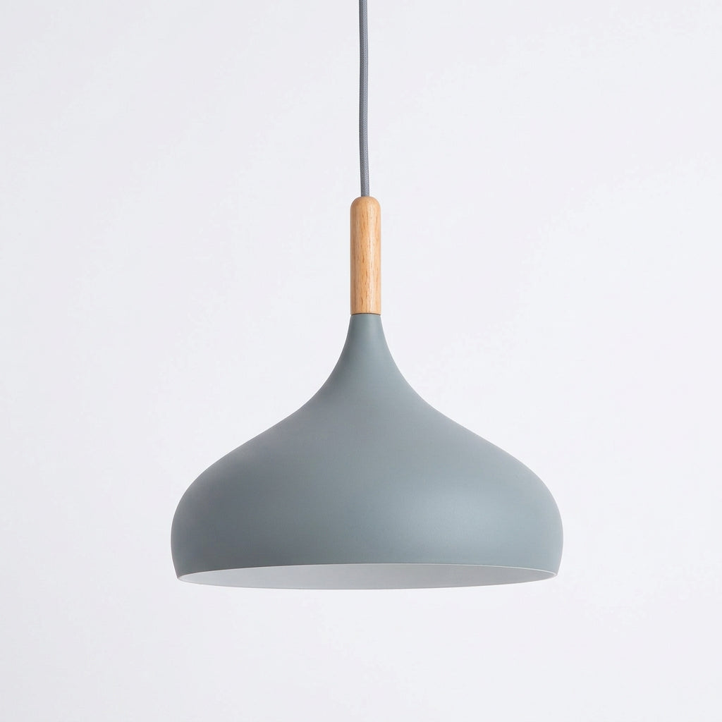 Suspension luminaire aluminium vert