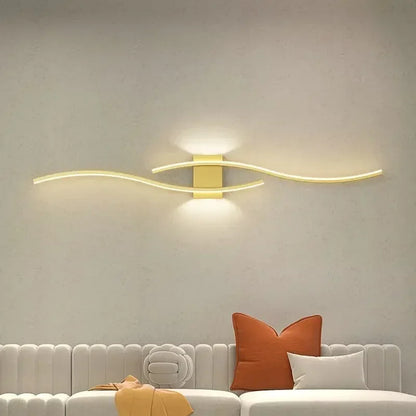 Applique murale aluminium tactile