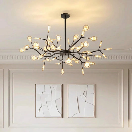 Suspension luminaire branches