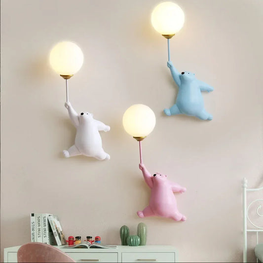Applique murale enfant ours