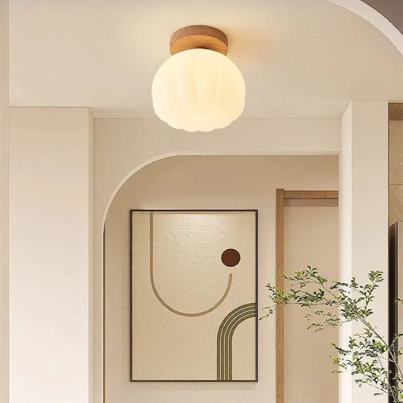 Plafonnier LED fer acrylique