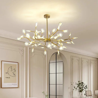 Suspension luminaire branches