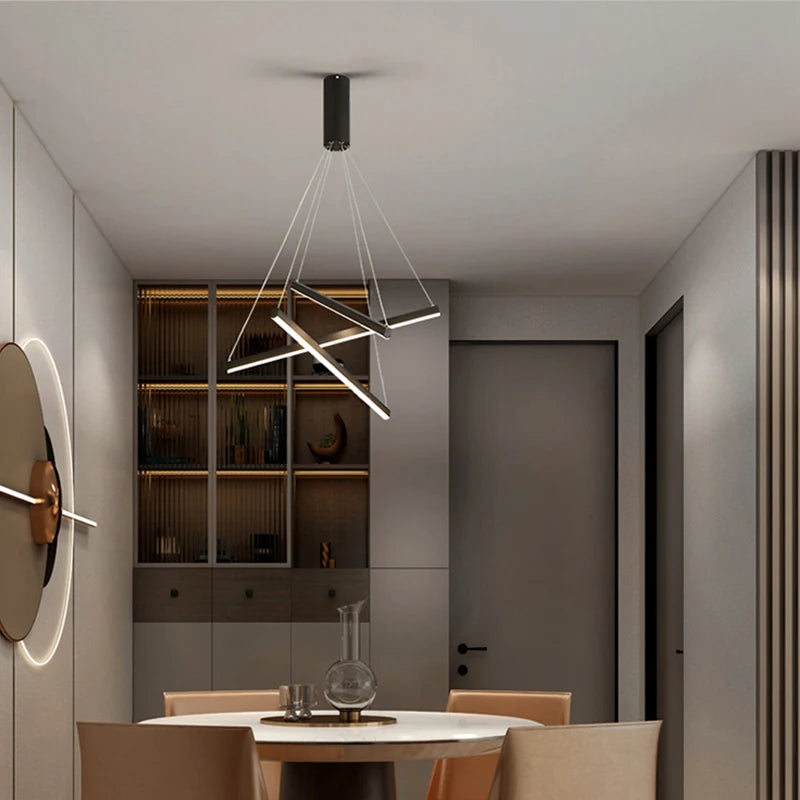 Suspension luminaire aluminium LED