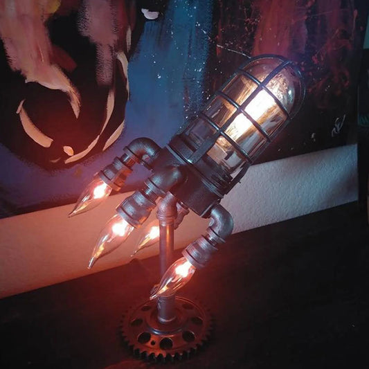 Lampe fusée industrielle