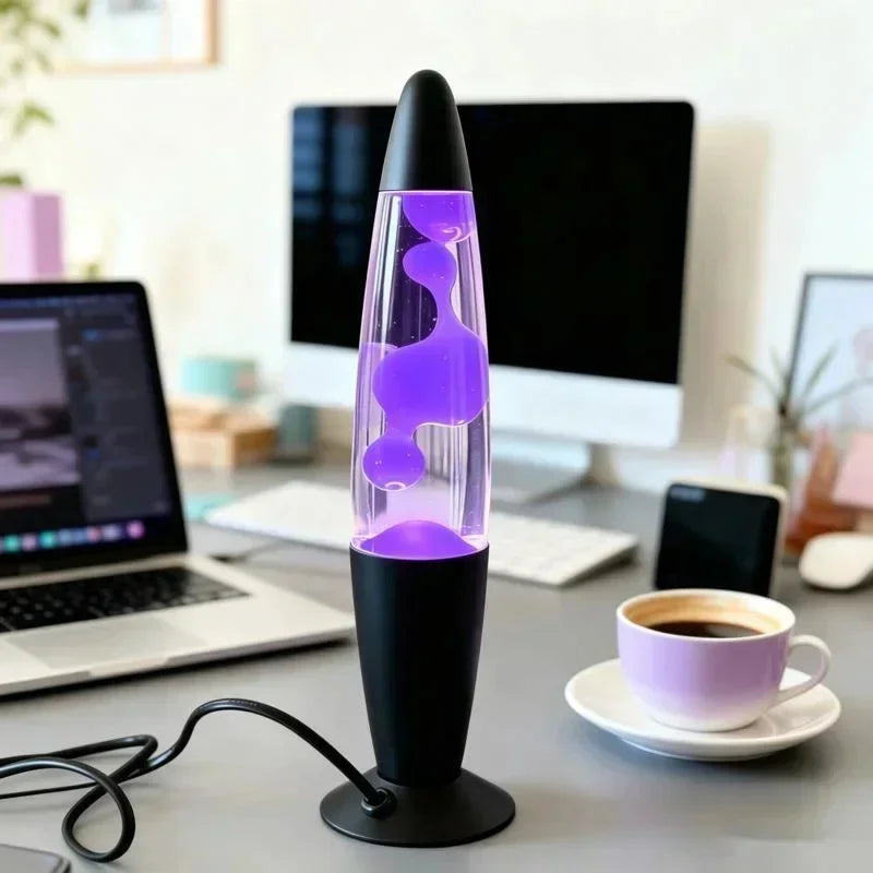 Lampe lave métal
