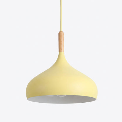 Suspension luminaire aluminium vert