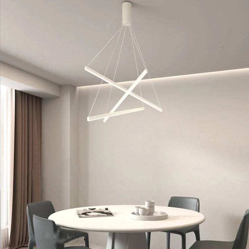 Suspension luminaire aluminium LED