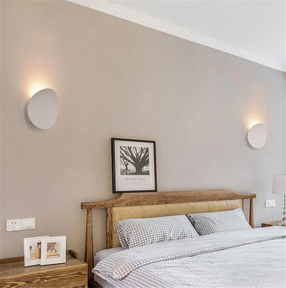 Applique murale aluminium doré