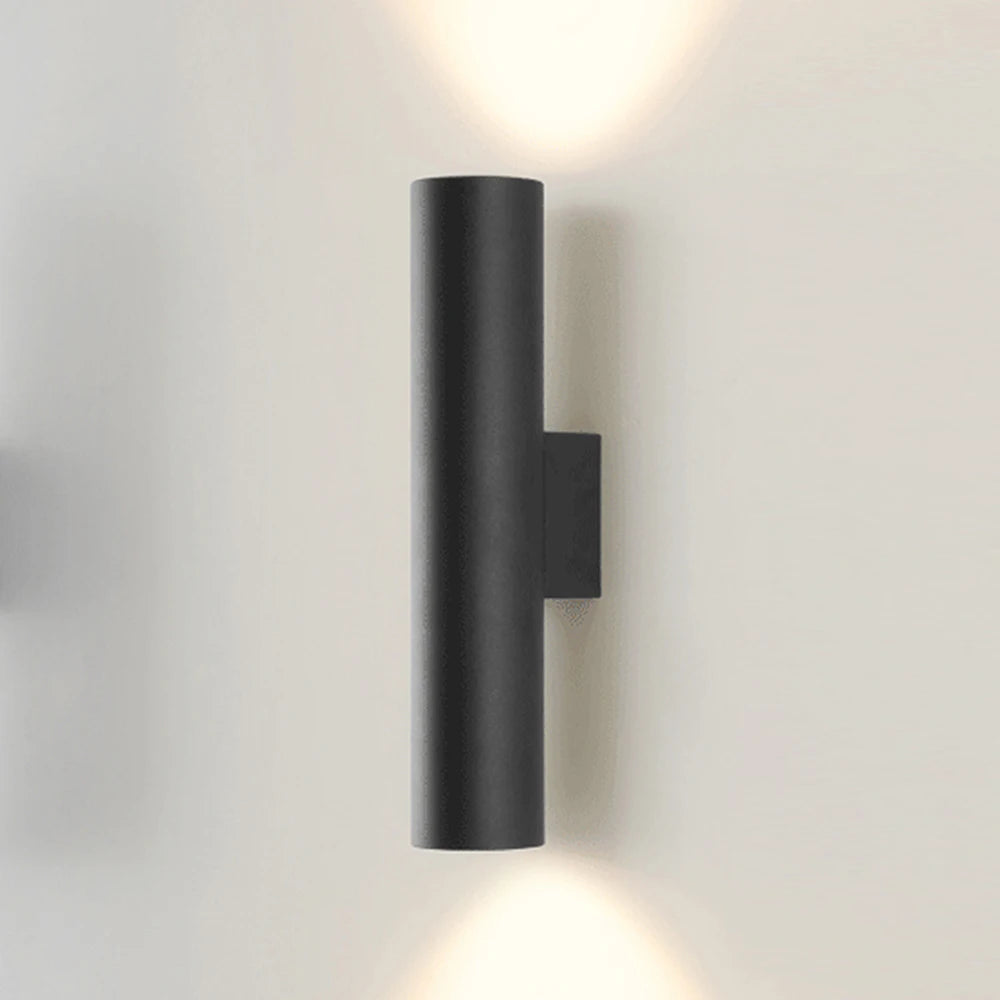 Applique murale cylindrique aluminium
