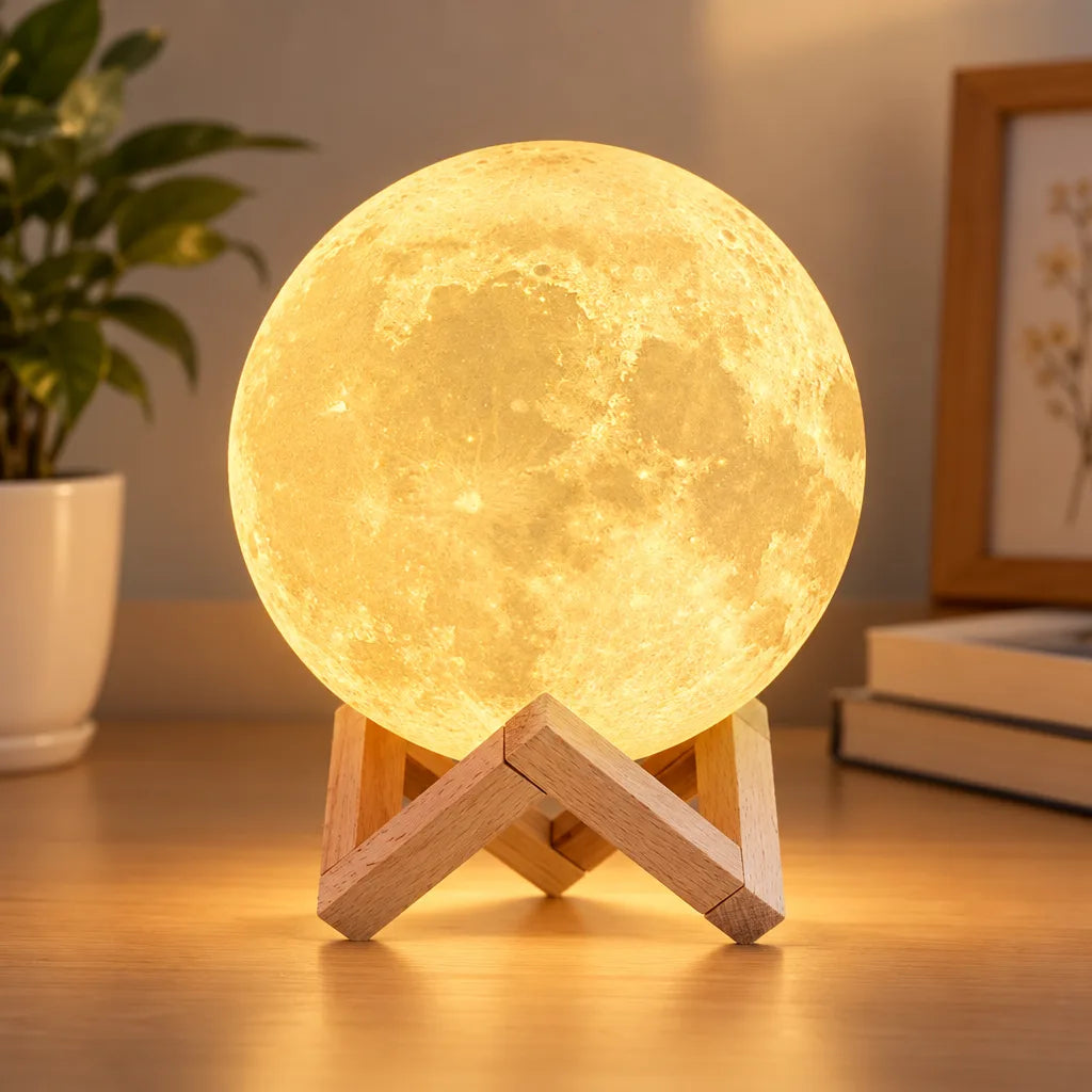 Lampe lune 3D | Lunara