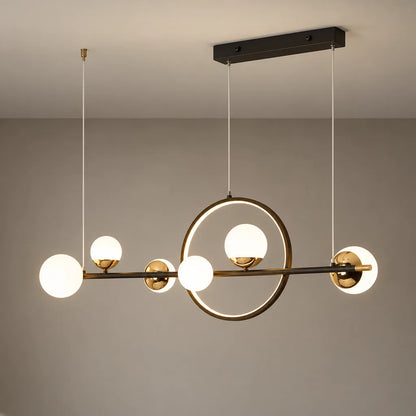 Suspension luminaire moderne sphère