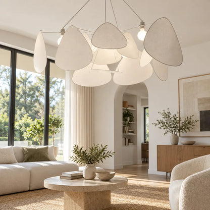 Suspension luminaire textile diamètre
