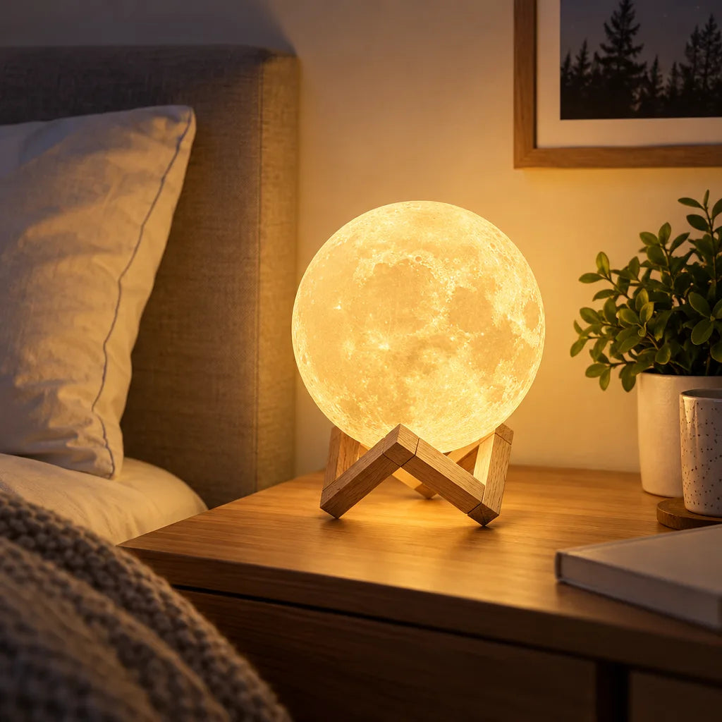 Lampe lune 3D | Lunara