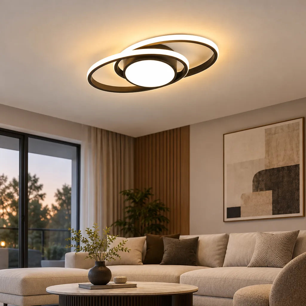 Plafonnier LED blanc chaud