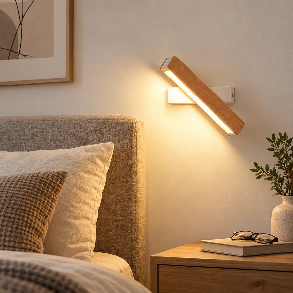 Applique murale LED fer