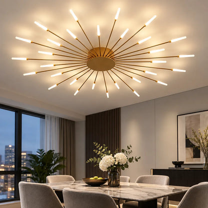 Plafonnier LED moderne aluminium