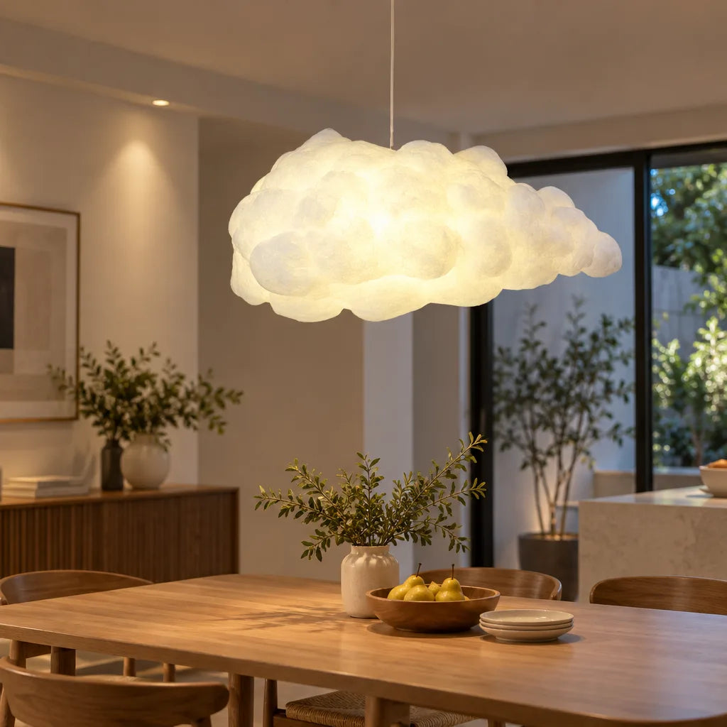 Suspension luminaire nuage LED