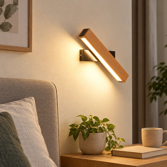 Applique murale LED fer